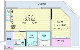 ラフレ28の物件間取画像